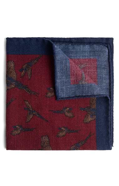 Men's Flying Pheasant Handkerchief