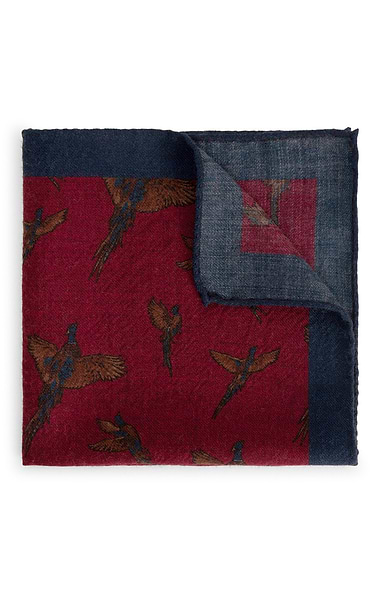 Men's Flying Pheasant Handkerchief