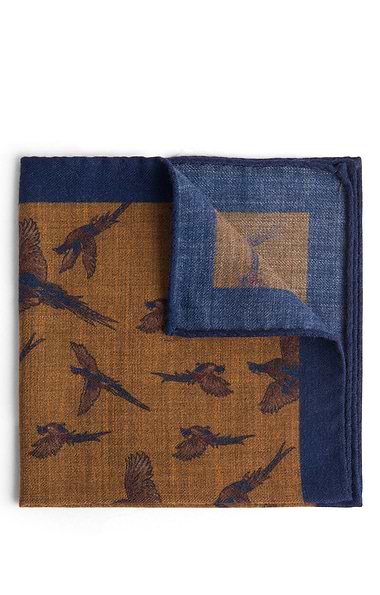 Men's Flying Pheasant Handkerchief