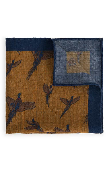 Men's Flying Pheasant Handkerchief
