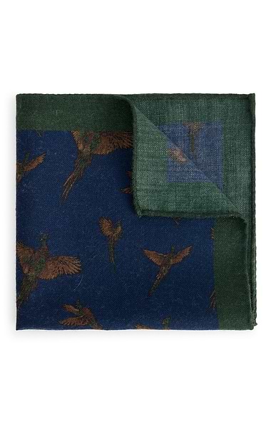Men's Flying Pheasant Handkerchief