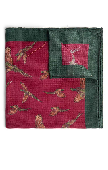 Men's Flying Pheasant Handkerchief