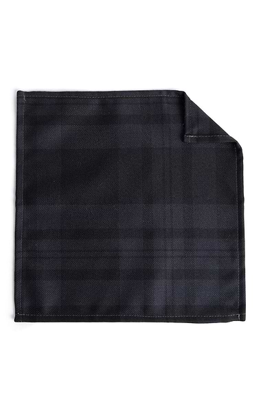 Men's Scottish Woven Tartan Pocket Handkerchief