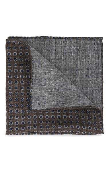 Men's Italian Printed Small Circle Hanky