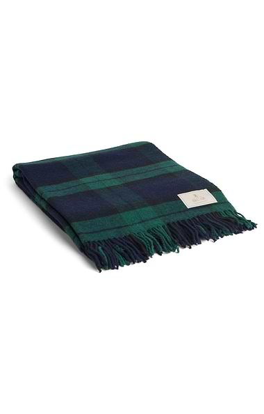 Pure New Wool Tartan Rug