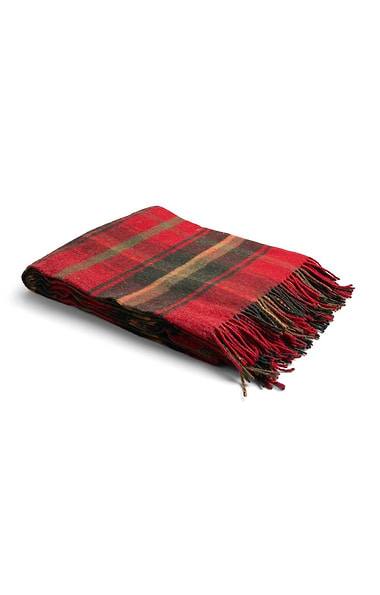 Pure New Wool Tartan Rug