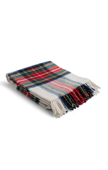 Pure New Wool Tartan Rug
