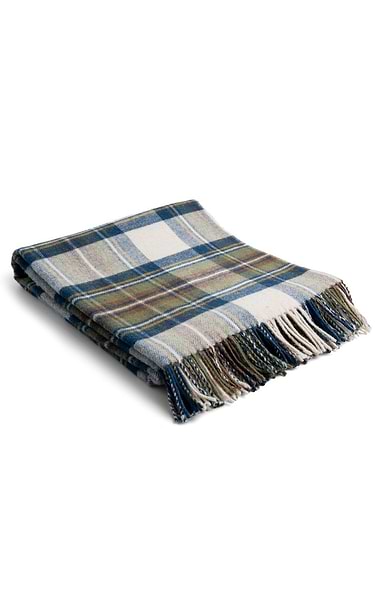 Pure New Wool Tartan Rug