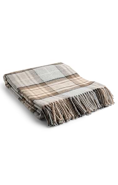 Pure New Wool Tartan Rug