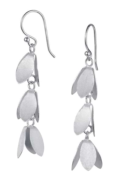Ladies Christin Ranger Long Drop Catkin Earrings