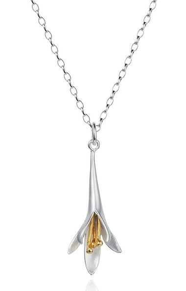 Christin Ranger Fuchsia Long Pendant