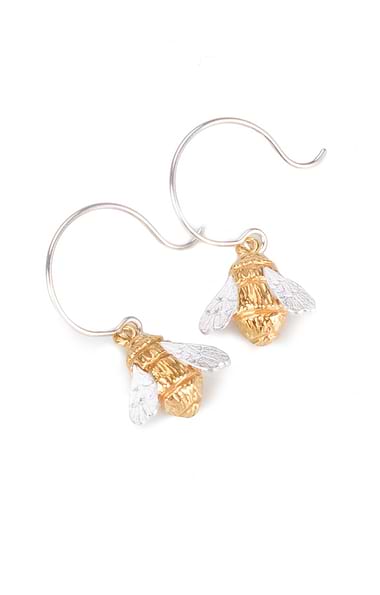 Bee Drop Earrings
