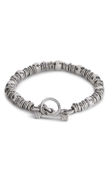 Sterling Silver Balls and Circles Bracelet