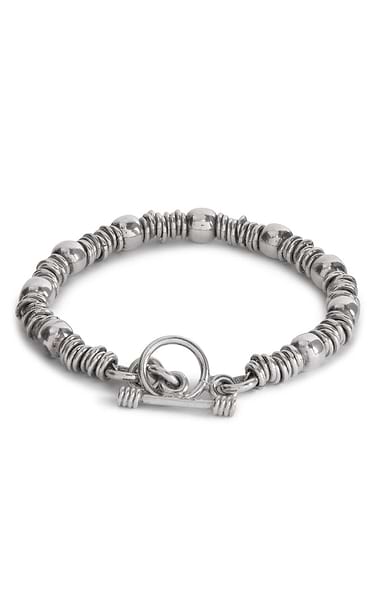 Sterling Silver Balls and Circles Bracelet