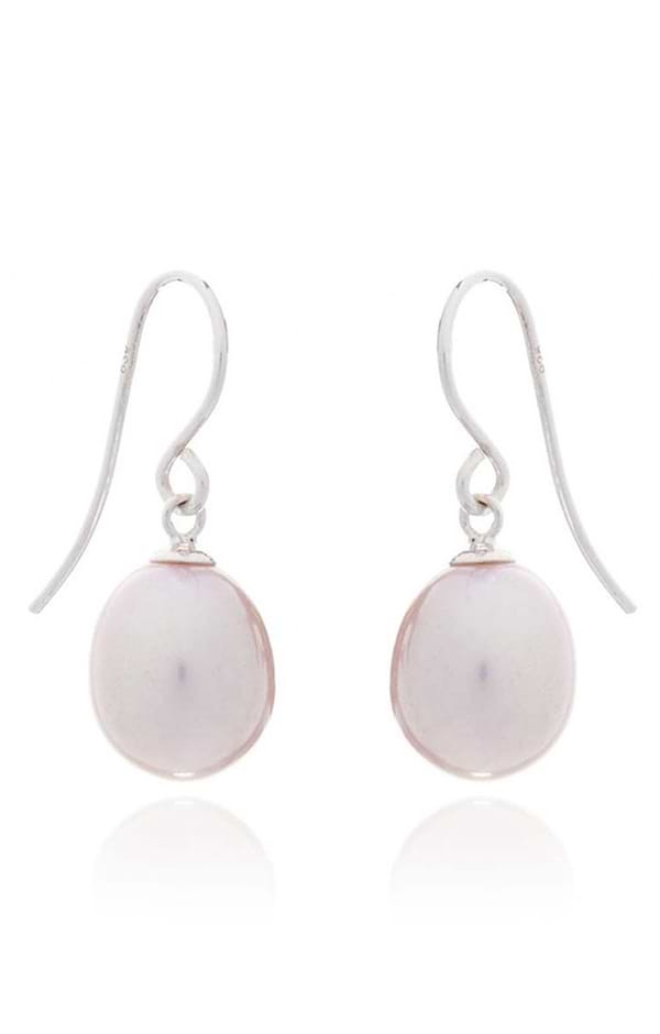Tear Drop Pearl Earrings
