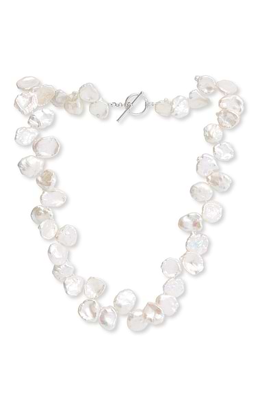 Pearls of the Orient Keishi Pearl Toggle Necklace