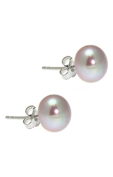 Medium Pearl Stud Earrings