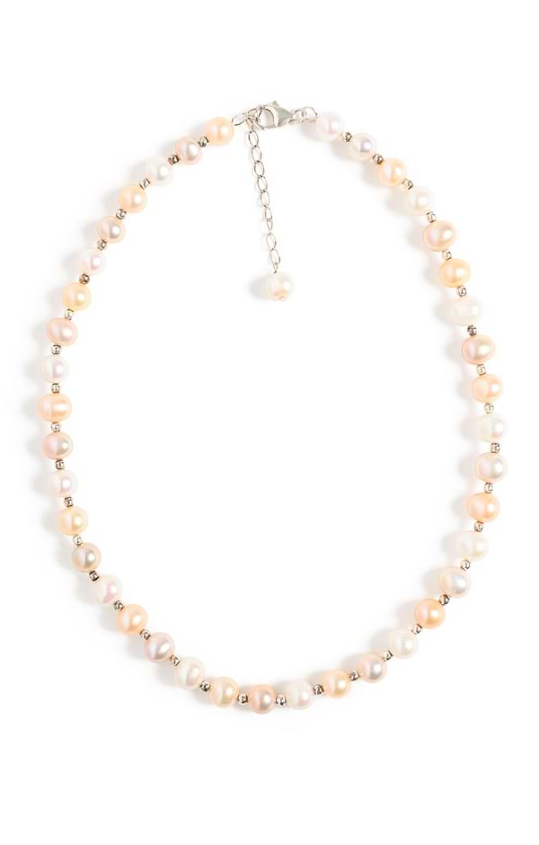Small Potato Pearl Necklace