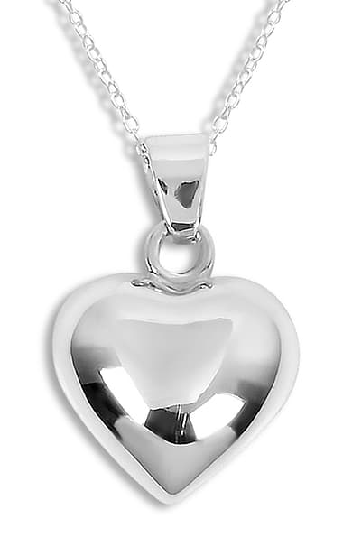 Small Silver Heart Pendant