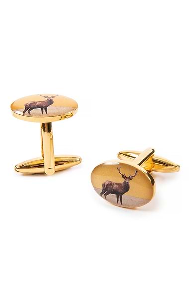 Men's Stag Cufflinks