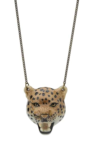 Leopard Head Necklace