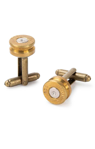 Men's Bullet Cufflinks