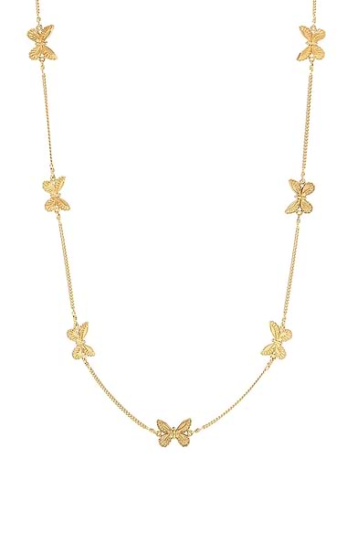 Julie Vos Butterfly Station Necklace