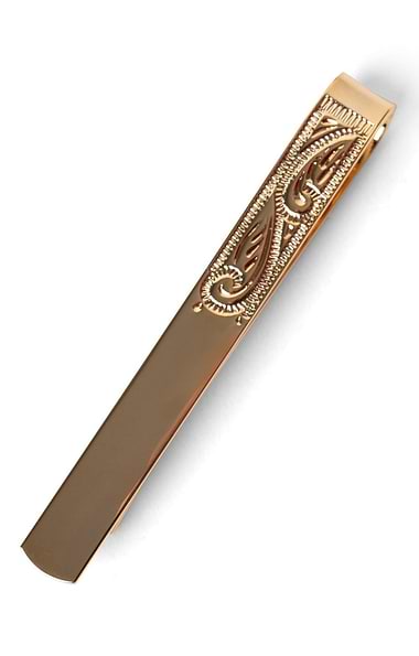 Men's Decorative Metal Tie Slide