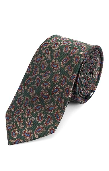 Small Paisley Tie and Pocket Square