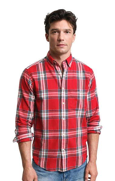 Men's Gant Regular Flannel Check Shirt