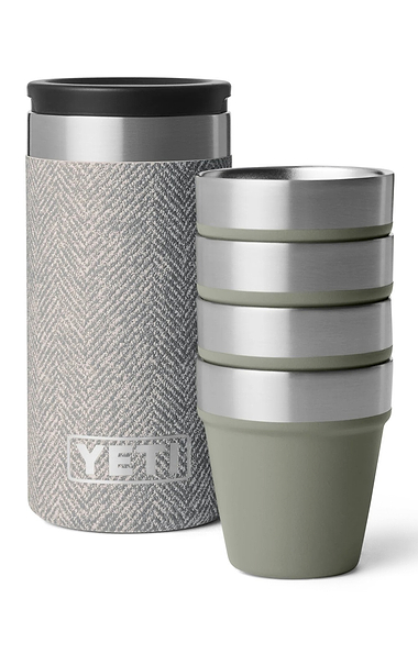 Yeti Shot Glasses with Carrying Case