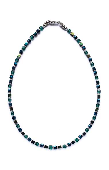 Mishe Crystal & Hematite Necklace