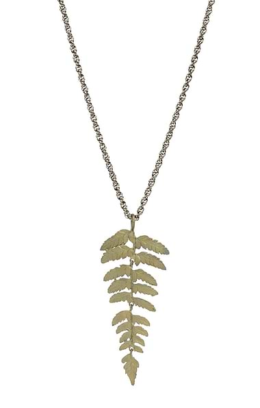 Long Fern Pendant
