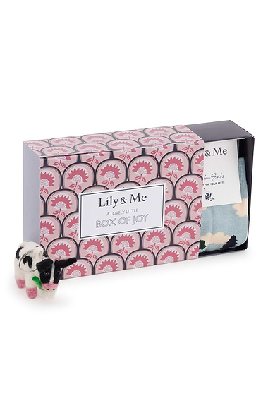 Lily & Me Sock & Keyring Gift Box