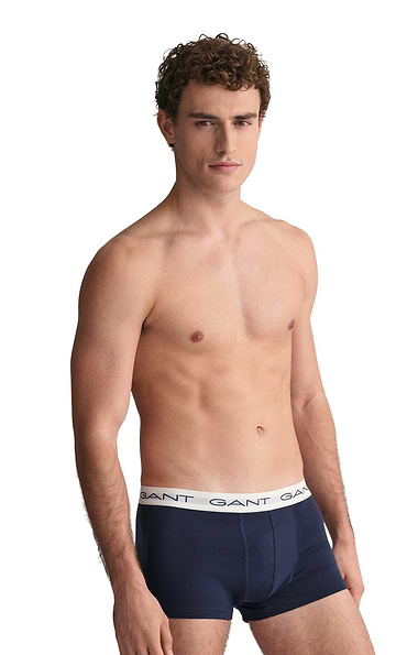 Men's Gant Three-Pack Stretch Cotton Trunks