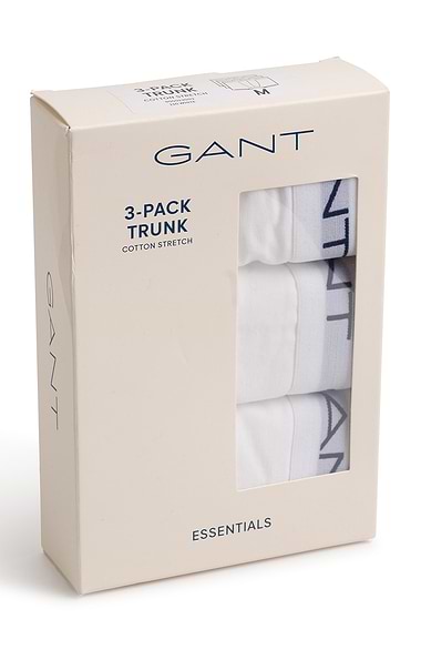 Men's Gant Three-Pack Stretch Cotton Trunks