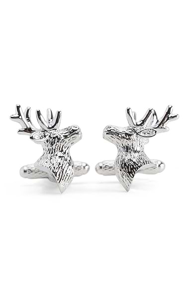 Men's Stag Chain Cufflinks
