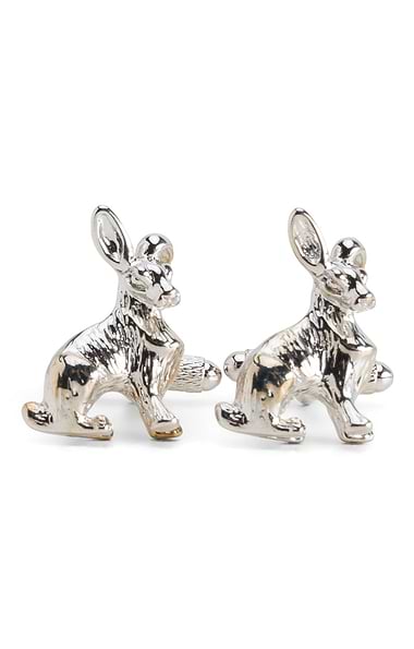 Men's Rabbit Cufflinks