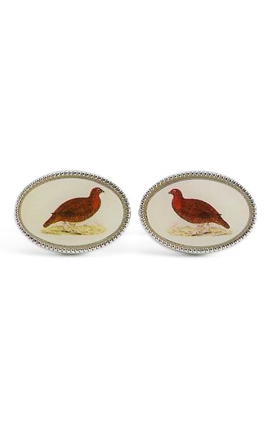 Men's Grouse Cufflinks