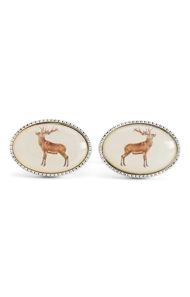 Men's Stag Cufflinks