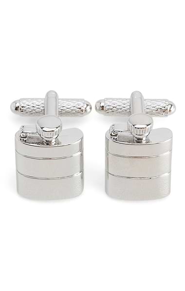 Men's Hip Flask Cufflinks