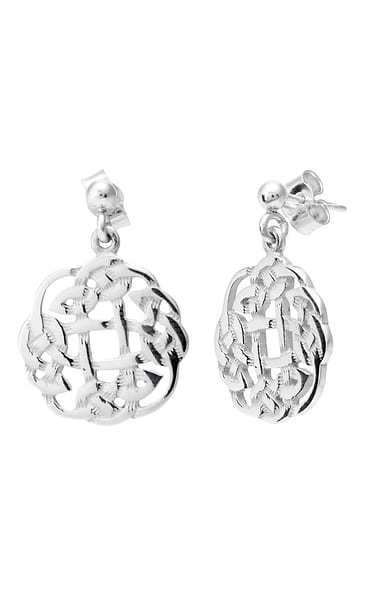 Celtic Drop Earrings