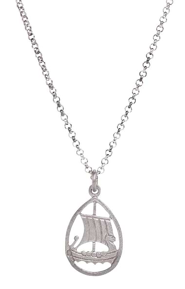 Shetland Jewellery Small Viking Ship Pendant