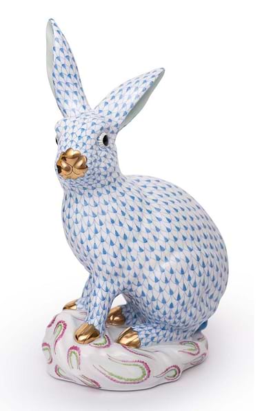 Herend Large Rabbit Sitting