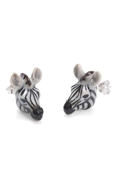 Zebra Earrings