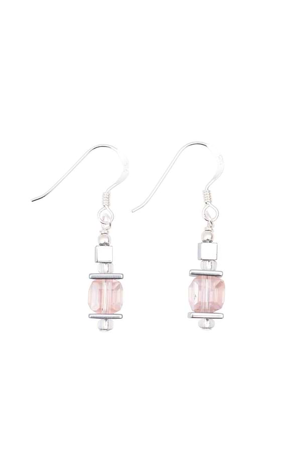 Arran Bay Hematite & Glass Bead Drop Earrings