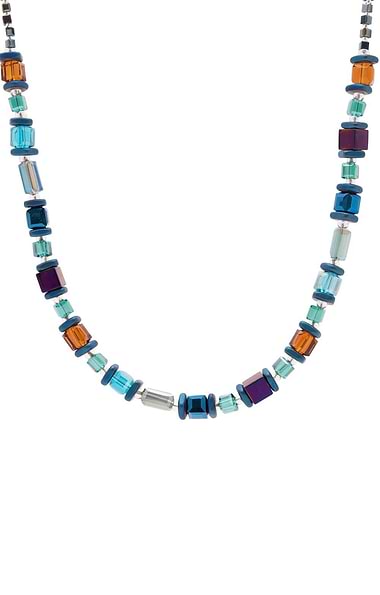 Arran Bay Metal Crystal Necklace