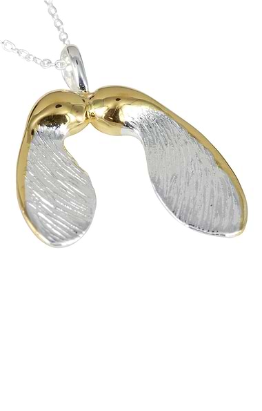 Reeves & Reeves Sterling Silver Sycamore Necklace