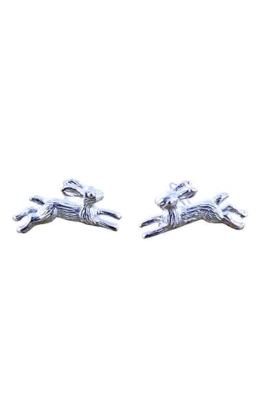 Reeves & Reeves Running Hare Earrings