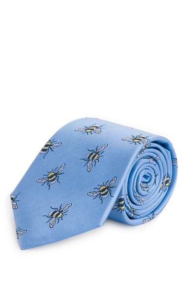 Men's Bumble Bee Silk Tie